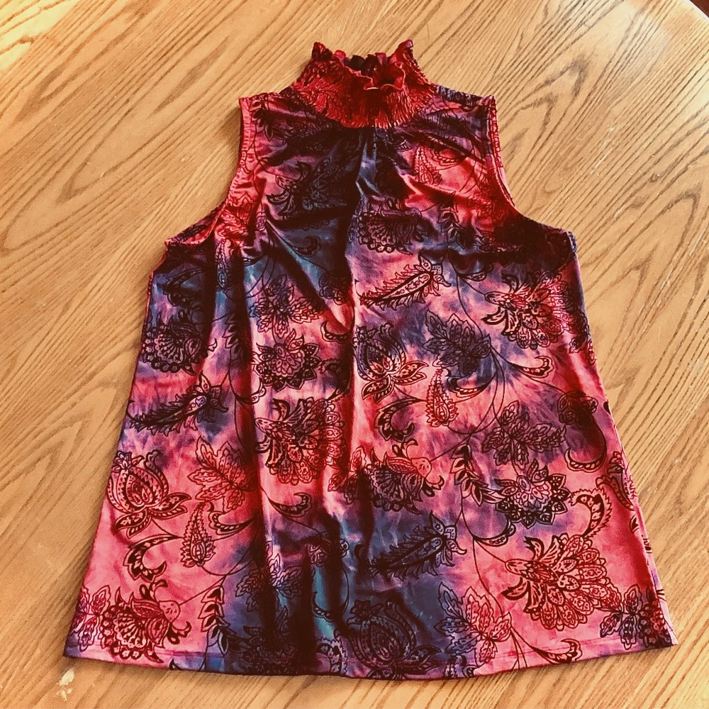 Shannon Ford New York Halter style tie dye top Size L